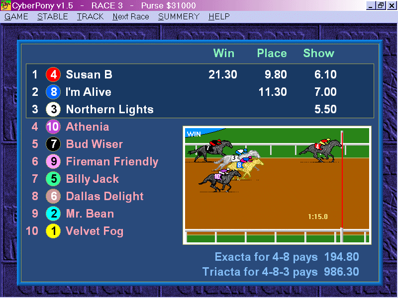 CyberPony Screenshot